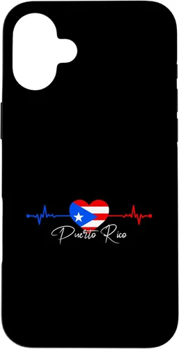 Miniatura 23 de Puerto Rico Boricua Heartbeat Puerto Rican Flag Case for iPhone 17