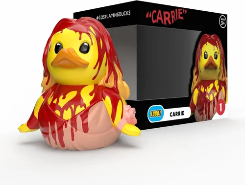 Miniatura 24 de TUBBZ Edición en caja Chucky con cicatrices Figura coleccionable de pato de goma de vinilo – Producto oficial de Chucky – TV, películas