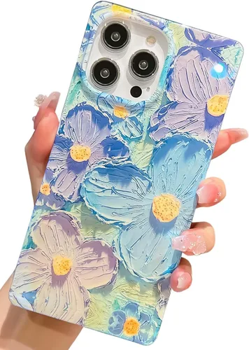 Miniatura 18 de Elegante concha de madre perla compatible con iPhone 13 Pro de 6.1 pulgadas, estuche de borde rectangular, elegante y delgado, con perla de abulón