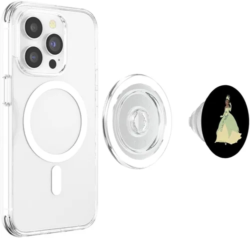 Miniatura 4 de Disney La princesa y la rana Tiana PopSockets MagSafe PopGrip para iPhone 10 aniversario
