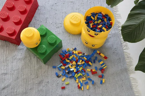 Miniatura 6 de Room Copenhagen, Cabezas de almacenamiento de LEGO Contenedores de almacenamiento apilables - Contenedores organizadores construibles para juguetes