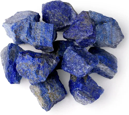 Miniatura 12 de LAIDANLA 1 libra 2" Piedras en Bruto Naturales de Amazonita Cristales Grandes Crudos a Granel Piedras Preciosas Curativas para Sanación Reiki
