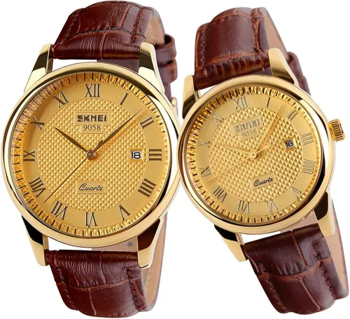 Miniatura 7 de SKMEI Reloj para hombre, vestido de negocios, clásico, de moda, casual, negro, cuarzo, analógico, impermeable, calendario, fecha, simple, relojes