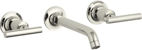 Miniatura 14 de Kohler T14413-4-BGD Purist - Grifo de pared para lavabo Cromo pulido