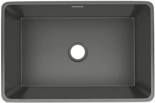Miniatura 13 de Elkay SWU1517WH - Fregadero de barra de montaje inferior de arcilla refractaria de 16-7/16" x 18-15/16" x 9-1/16", color blanco