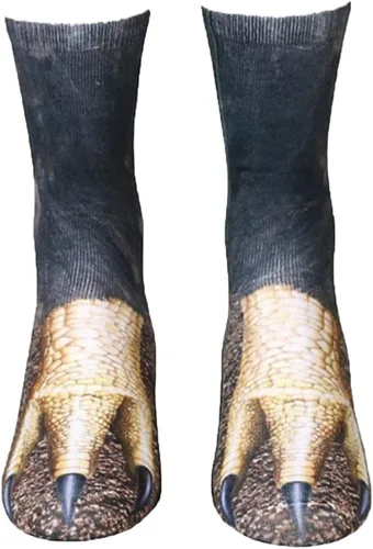 xywlwoer Calcetines con diseño de pata de animal, divertidos regalos de Navidad, para adultos, hombres, mujeres, adolescentes, niños, regalos de