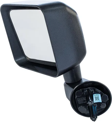 Miniatura 3 de Dependable Direct Espejo manual del lado izquierdo del conductor, texturado, sin calefacción, plegable, compatible con Jeep Wrangler 2007-2016