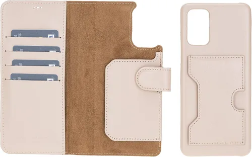 Miniatura 186 de Venito Florence - Funda de piel compatible con Samsung Galaxy S9, extra segura con bloqueo RFID, cartera desmontable para teléfono (gris decolorado)