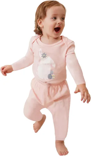 Miniatura 2 de V.&GRIN Conjunto de pijama de algodón de manga larga para bebé niña, para otoño e invierno