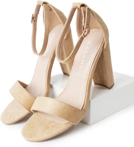 Miniatura 5 de J. Adams Shirley Tacones para Mujer - Sandalias de tacón alto con correa al tobillo