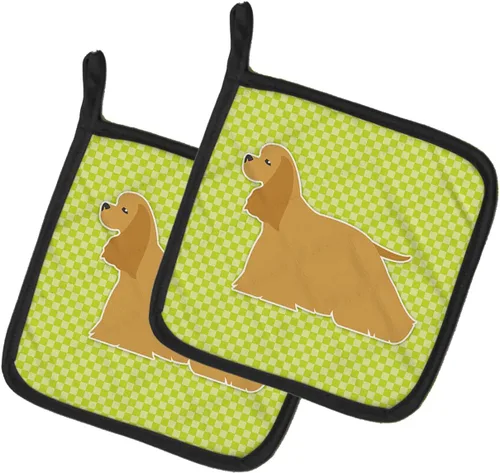Miniatura 351 de Caroline's Treasures BB3567PTHD - Juego de soportes para ollas de cocina resistentes al calor, almohadillas calientes para cocinar, hornear, Copo