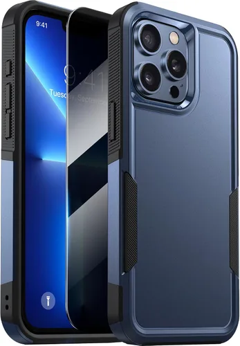 Miniatura 66 de Diaclara Funda diseñada para iPhone 12 Pro Max, [con protector de pantalla de privacidad] [antiespía] [protección contra caídas de grado militar]