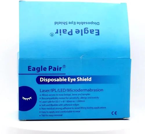 Miniatura 6 de Protectores de ojos láser desechables de belleza IPL/LED/microdermoabrasión para huéspedes de protección ocular paquete de 10 pares