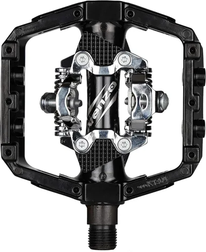Miniatura 4 de VENZO Shimano SPD compatible con bicicleta de montaña CNC Cr-Mo pedales sellados con tacos
