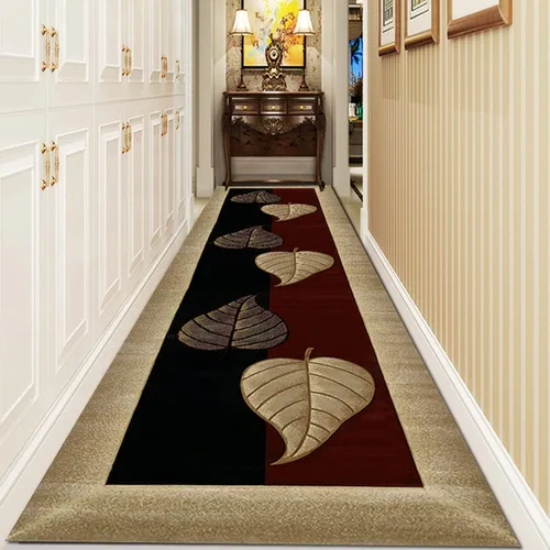 Miniatura 2 de BUKHOP Alfombra larga para pasillo, de 23.6 in/31.5 in/39.4 in/47.2 in de ancho, suave, antideslizante, fácil de limpiar, alfombra de pasillo
