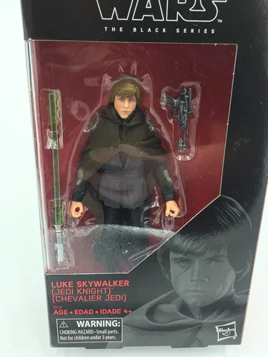 Miniatura 5 de Star Wars The Black Series - Figura de acción de Luke Skywalker (Jedi Knight) de 6 pulgadas