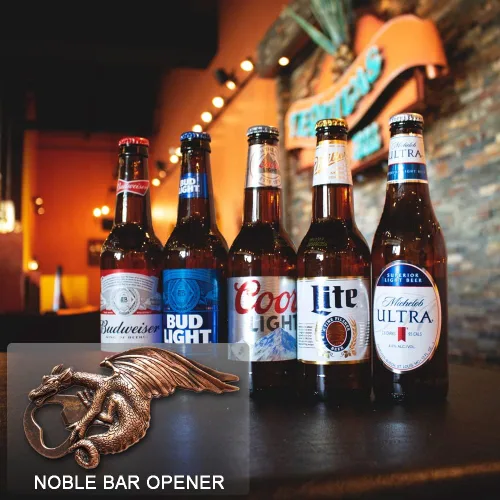 Miniatura 5 de Abridor de botellas de dragón gótico estilo dragón de metal para barman cerveza, abrebotellas, para hombres, regalo, bar, juego de fiesta