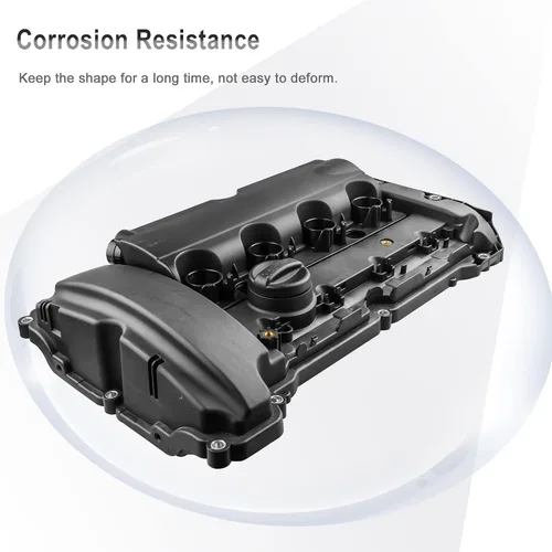 Miniatura 6 de MOSTPLUS 11127646555 11127585907 Compatible con cubierta de válvula de motor Mini Cooper 2007-2012 de 1.6L