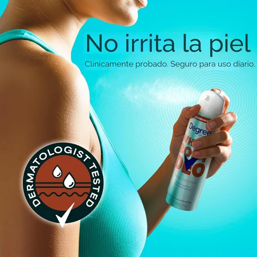 Miniatura 9 de Degree Desodorante para mujer Spray Fresh Coconut Scent Aluminium Free 72H Odor Protection 2.9 FO