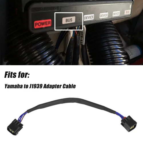 Miniatura 2 de El arnés de cable de extensión de cable de autobús Pigtail se adapta a Yamaha a J1939 Cable adaptador reemplaza 6Y8-82521-01