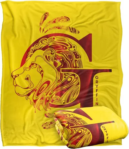 Miniatura 14 de Harry Potter Gryffindor G Logo Silky Touch Manta súper suave 36 x 58 pulgadas, logotipo de Gryffindor G