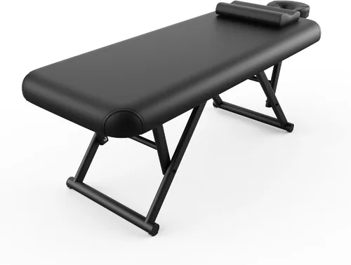 Miniatura 16 de pouseayar Mesa de masaje ajustable con almohada facial y reposacabezas, resistente y sólida, silenciosa y fácil de ajustar, respaldo ajustable