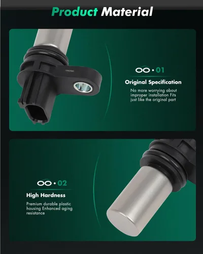 Miniatura 4 de SCITOO 237316N21A Sensor de posición del cigüeñal para Nissan para Altima para Sentra 2002-2006 para Frontier 2005-2019 23731-6N21A 5S1928 S10183