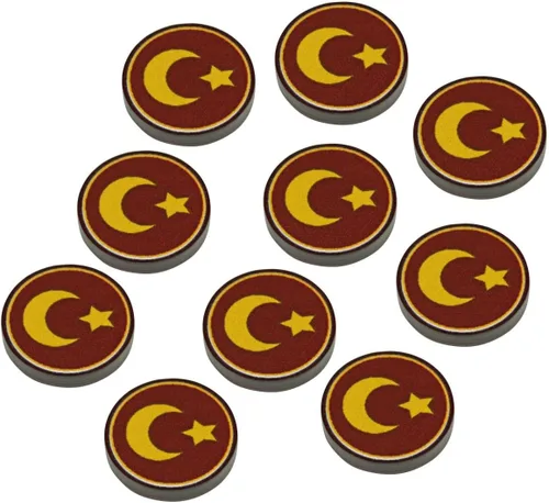 Miniatura 15 de LITKO Ficha Napoleónica Miniaturas Históricas Wargame Game Pieces Paquete de 10 (francés)