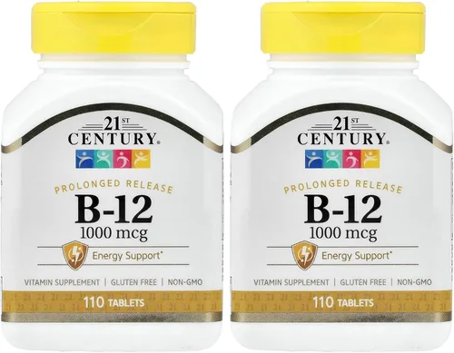 Miniatura 13 de 21st Century B 12 tabletas sublinguales de 2500 mcg, 110