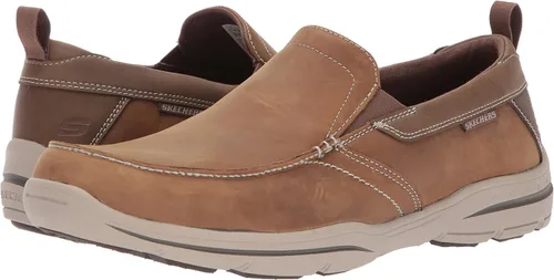Miniatura 12 de Skechers Ajuste relajado para hombre mocasines Harper - Forde Negro