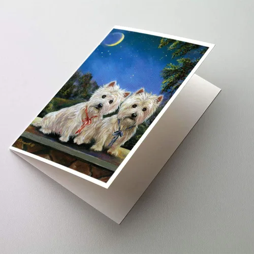Miniatura 98 de Caroline's Treasures PPP3013GCA7P - Tarjetas de felicitación y sobres para mascotas de Basset Hound Teacher, paquete de 8 tarjetas en blanco