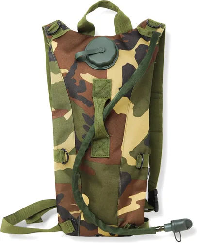 Miniatura 10 de M MCGUIRE GEAR Hydration Backpack, with 3L/100 oz. Hydration Pack, Water-Resistant Nylon Hiking Pack with Water Bladder for Running, Cycling, and
