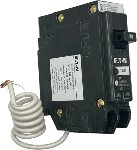 Miniatura 2 de Eaton BRN120GF Br Gfci, 5ma, 1 polo, 10kaic, 20a, Pigta