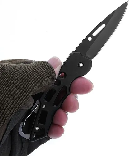 Miniatura 2 de Cuchillo plegable de bolsillo, hoja súper afilada de solo 2.5 pulgadas, bueno para acampar supervivencia actividades en interiores y exteriores