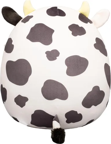 Miniatura 3 de Squishmallows Cartel original de 12 pulgadas de Colin the Cow Holding "Happy Birthday" – Peluche oficial de Jazwares (tamaño mediano)