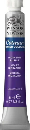 Miniatura 106 de Acuarela Cotman, tubo de 0.27 oz, color carmesí alizarina Gris de Payne