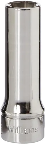 Miniatura 14 de Williams JHWBMD-624 SUPERTORQUE - Llave de vaso de 3/8 pulgadas, 6 puntos, profundidad métrica, tamaño 24mm, acabado cromado de alto brillo