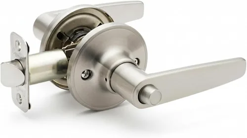 Miniatura 13 de Copper Creek DL1230SS - Palanca de puerta Daley con función de privacidad, acabado satinado inoxidable