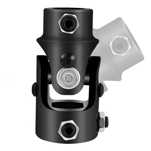 Miniatura 15 de COOL STAR 3/4"-30 Spline x 3/4" DD Junta Universal de Dirección Negra de Una Sola Junta en U de Eje 83mm (3-1/4") Ángulo de Trabajo Universal