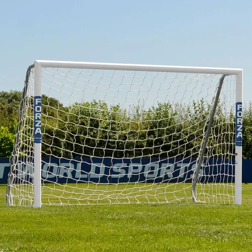 Porterías de fútbol de aluminio FORZA [11 tamaños] | Postes de portería de fútbol profesional *Las redes de portería utilizadas por los clubes de la
