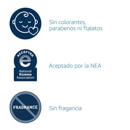 Miniatura 3 de CeraVe Jabón y champú para bebés, 2 en 1, sin lágrimas, para piel y cabello, sin fragancia, parabenos, tintes, ftalatos y sulfatos, baño y jabón