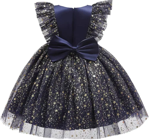 Miniatura 2 de Nileafes Vestido de princesa para niñas pequeñas, vestido de tutú de fiesta