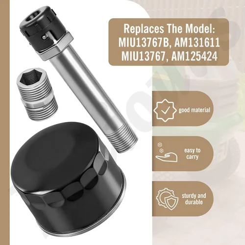 Miniatura 5 de MIU13767 AM131611 AM125424 Kit de conversión de cambio fácil compatible con JohnDeere Lawn and Garden Tractor MIU13767B, S160, S130, E120, E130