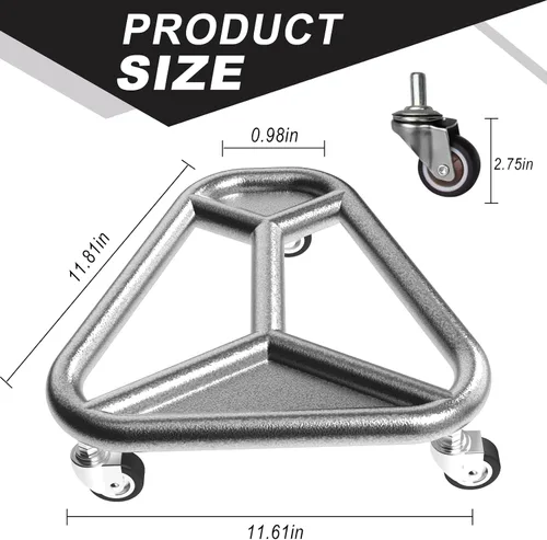 Miniatura 2 de HOTWAVE Rueda de rodillo de abdominales para entrenamiento de núcleo, equipo de ejercicio abdominal extra ancho para abdominales, brazos y espalda
