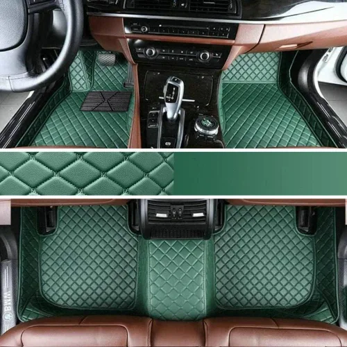 Miniatura 7 de Personaliza los tapetes de cuero de lujo de protección para todo tipo de clima para el 99 % de los automóviles, SUV y camiones según el modelo Beige