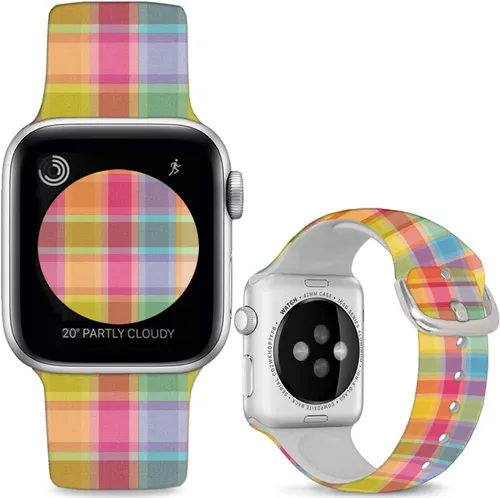 Miniatura 9 de Correas de reloj de silicona suave compatibles con Apple Watch de 1.496 in 1.575 in 1.614 in 1.654 in 1.732 in 1.772 in 1.811 in 1.929 in Ultra 2