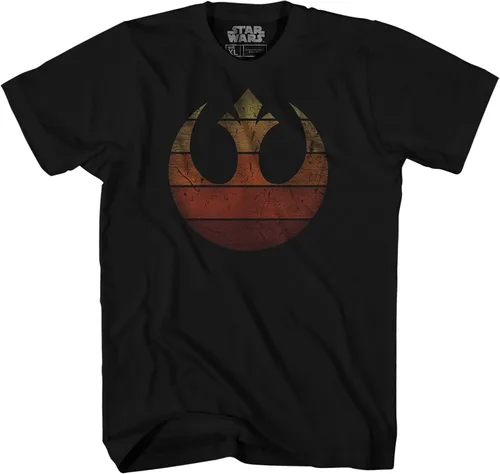 Miniatura 3 de STAR WARS Rebel Alliance Rebellion Symbol - Camiseta para hombre adulto Carbón vegetal