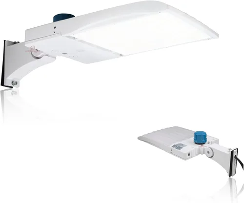 Miniatura 6 de RuggedGrade NextGen III - Luz LED para caja de zapatos de 300 W, 42,000 lúmenes, blanco brillante de 5000 K, montaje de brazo, 277-480 V, carcasa