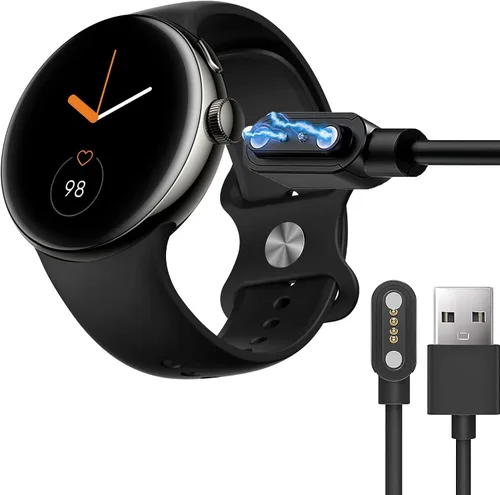Miniatura 2 de Lamshaw Compatible con el cargador de reloj inteligente Parsonver LA24, cable de carga magnético de repuesto USB compatible con Parsonver LA24 Smart