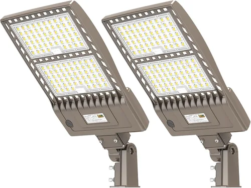 Miniatura 23 de Luces LED de estacionamiento de 480 V 150 W 21000 LM LED Shoebox Pole Lights Fixture 400W HID/HPS Reemplazo 5000K IP65 AC 277-480V UL Listado